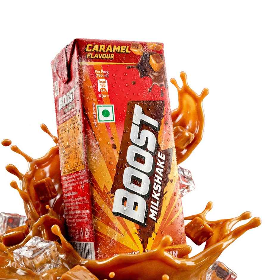 Boost Caramel Milkshake