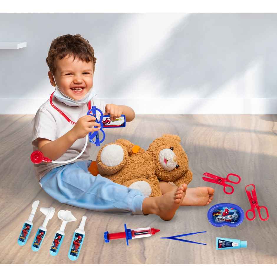 Itoys Little Doctor Set- Spiderman | 15 Pcs