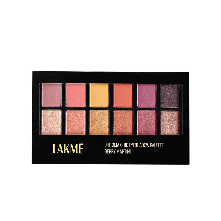Lakme Glitterati Chroma Chic Eye Shadow Palette | Sundowner