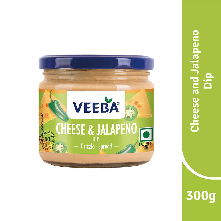 Veeba Cheese And Jalapeno Dip Combo