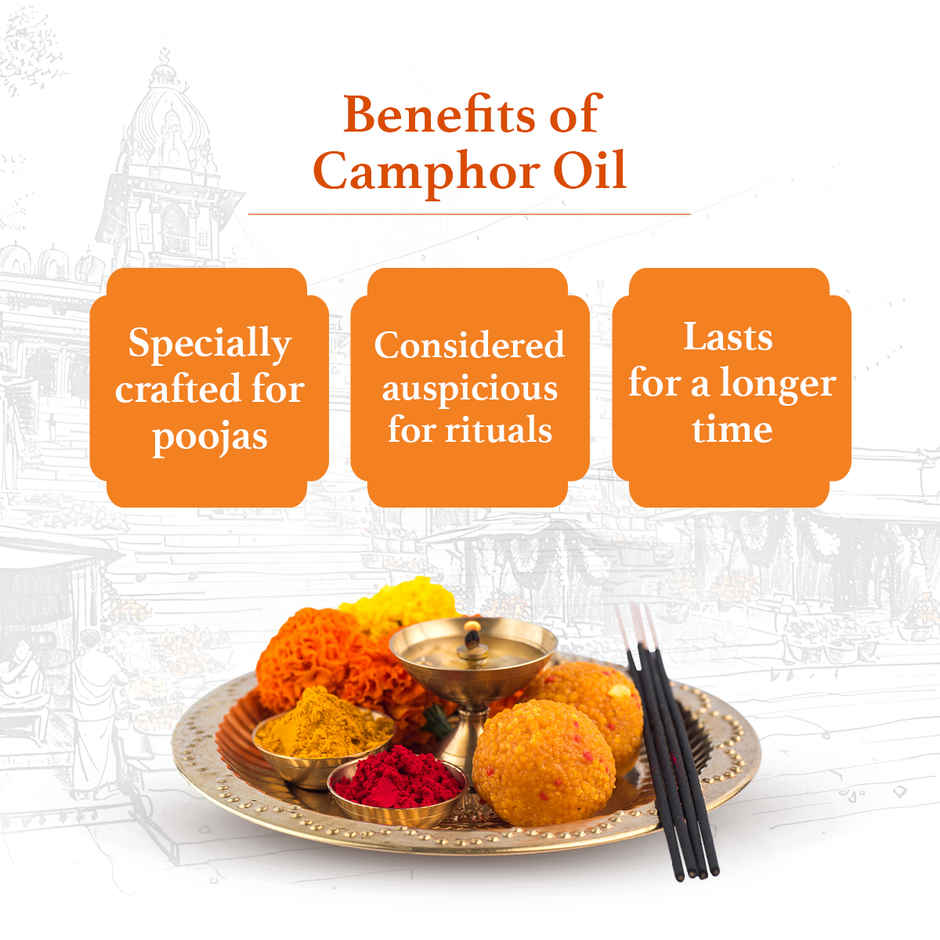 Jai Kashi Camphor Pooja Oil