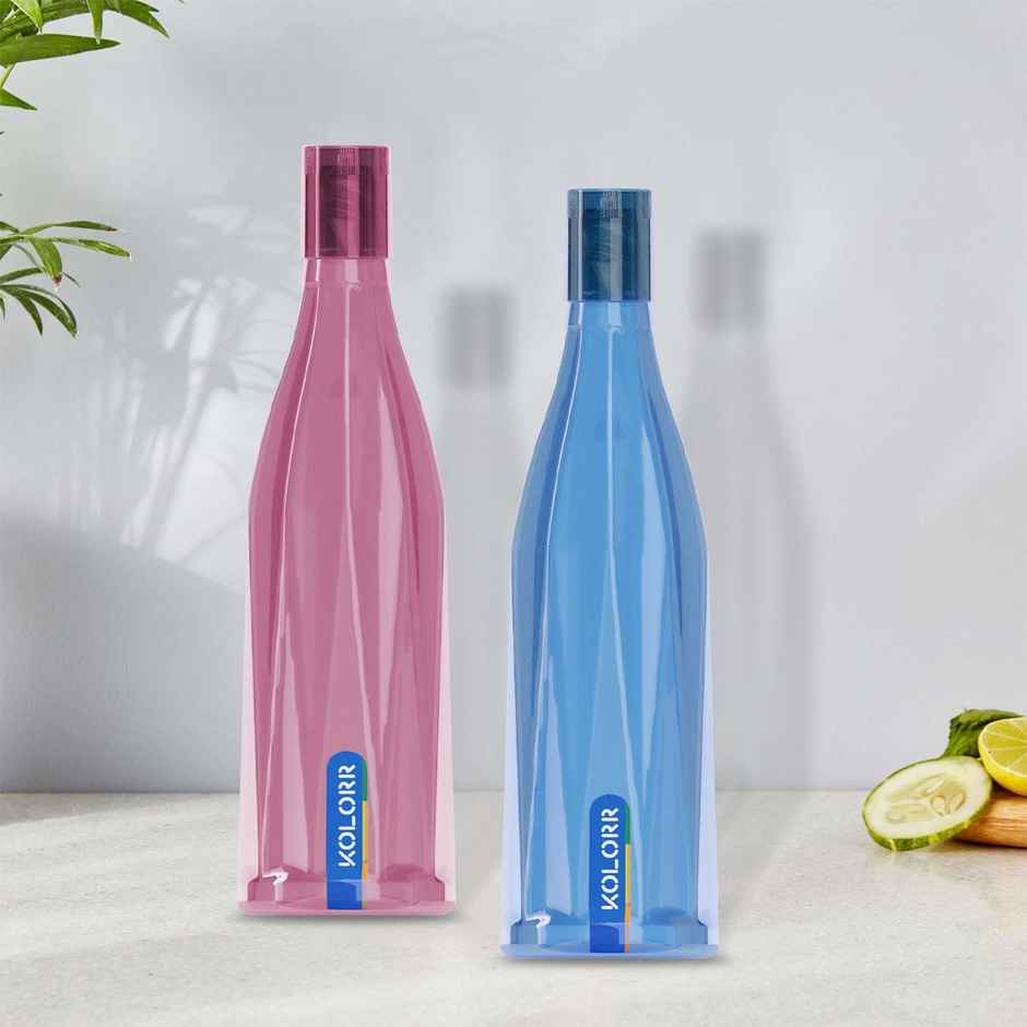 Kolorr Apollo Bottle 1L | Pack of 2 | Red & Blue great for sharing