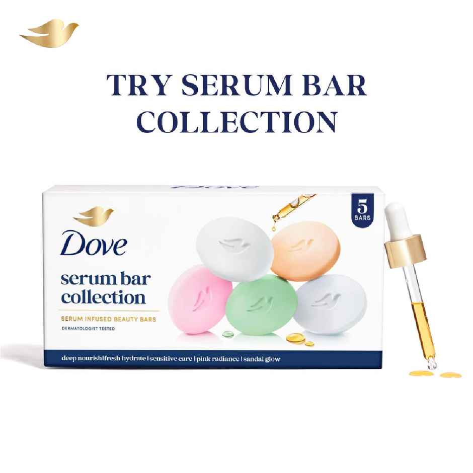 Dove Serum Bar Collection | Nourish, Radiance, Hydrate, Glow, Sensitive Care
