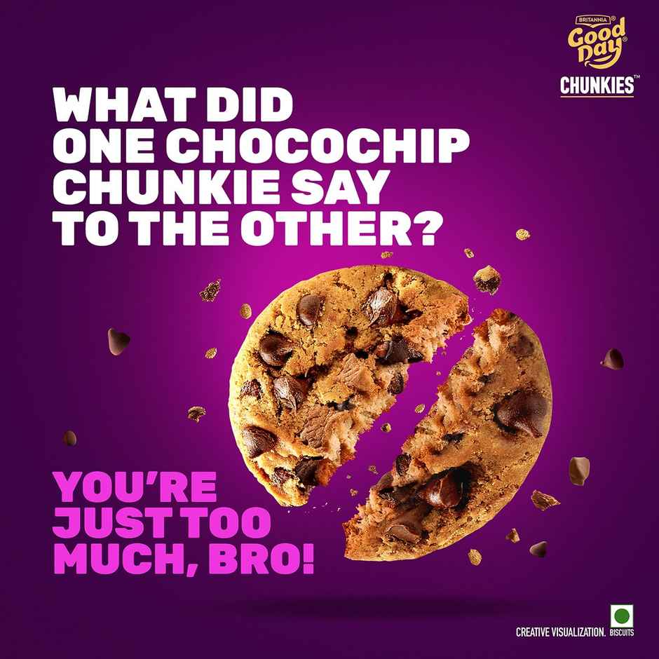 Britannia Good Day Chunkies Chocochip Cookies Combo