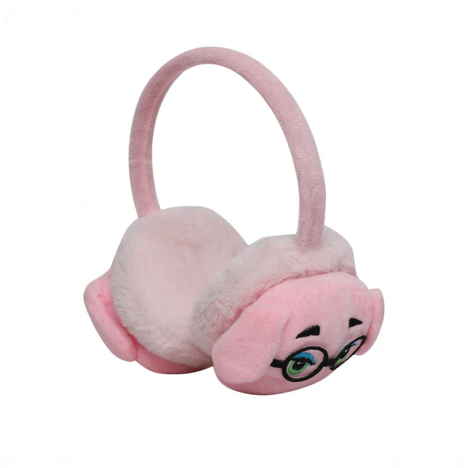 Fabseasons Unisex Faux Fur Winter Earmuffs | Baby Pink - Free Size