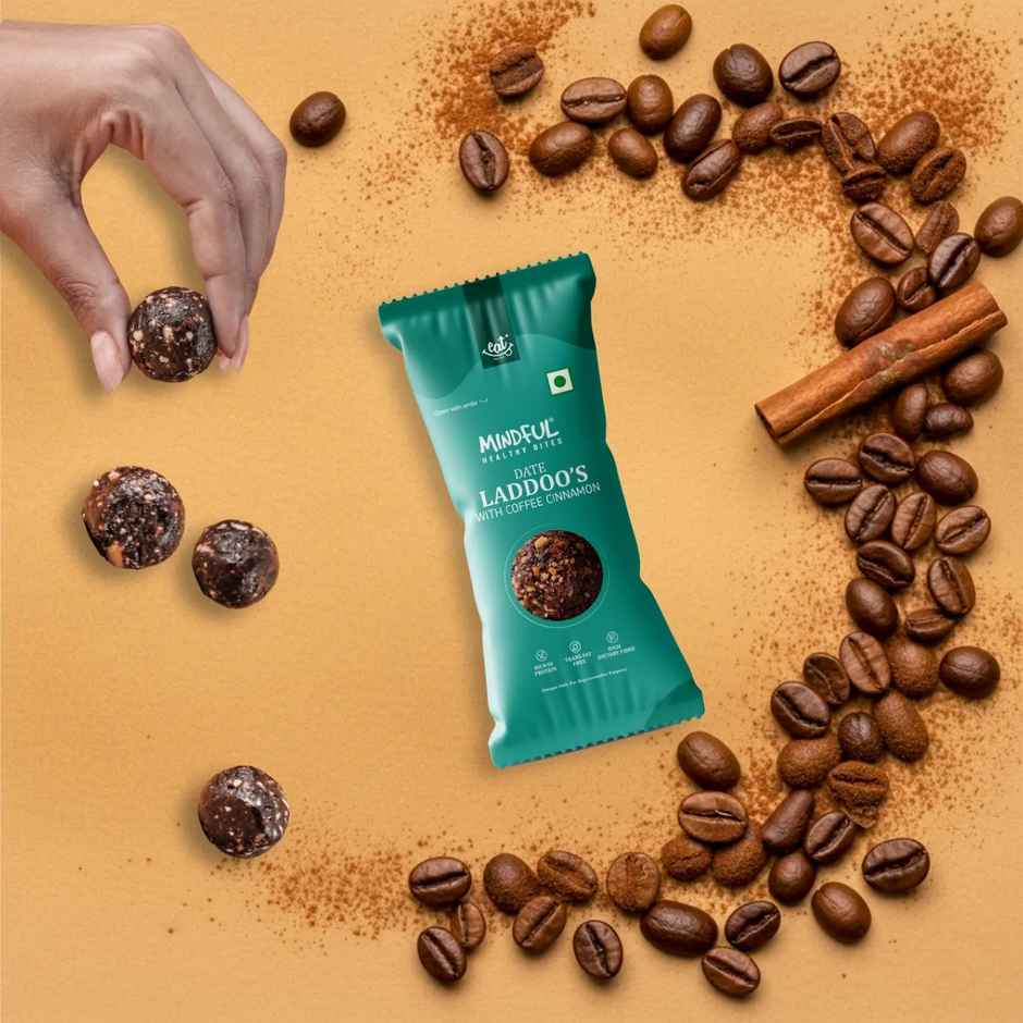 Eat Anytime Coffee Cinnamon Date Laddoo