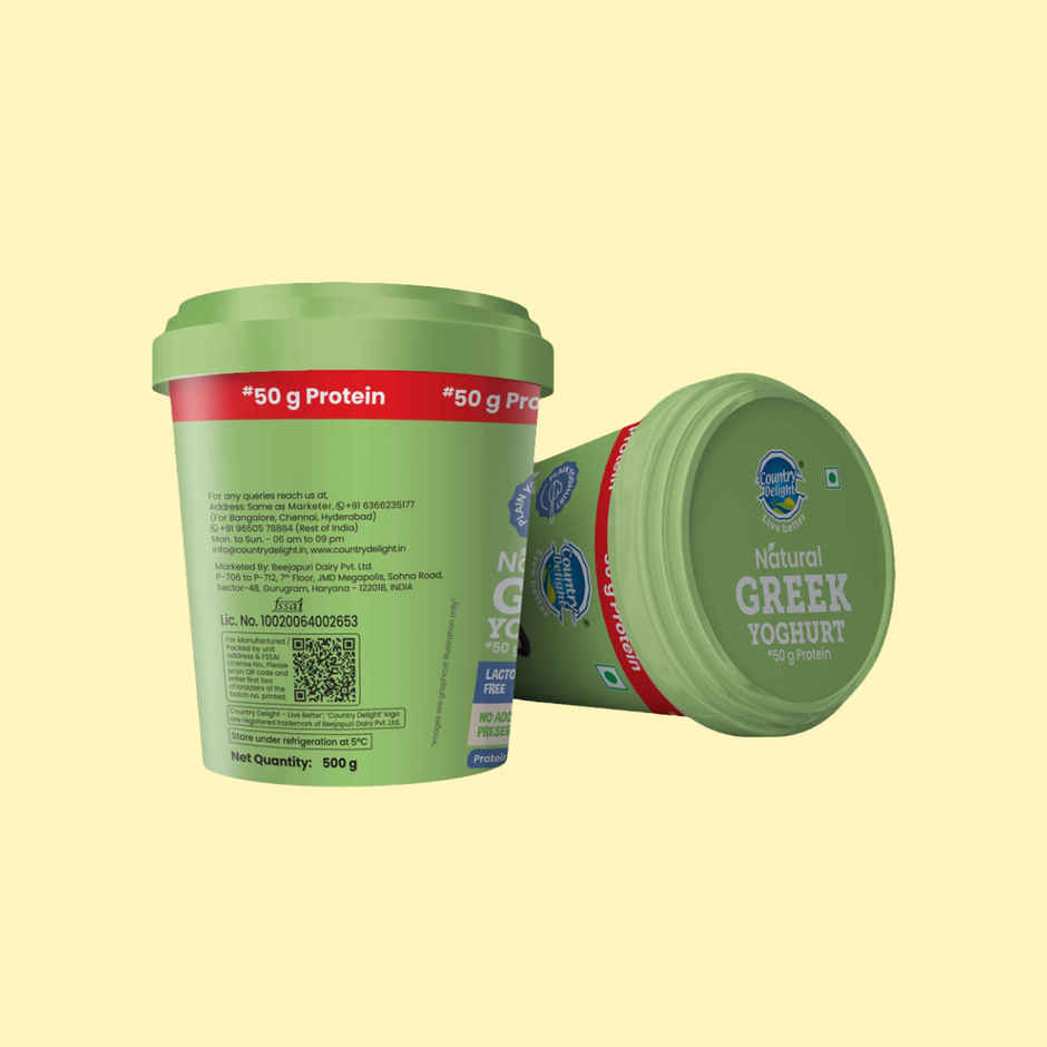 Country Delight 50g Protein Natural Greek Yoghurt