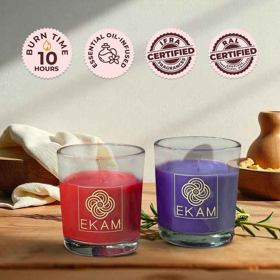 Scented Votive Candles | Lily | Lavender | Rose | Sandalwood