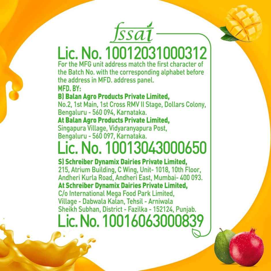 B Natural Mixed Fruit Juice, Rich in Vitamin C & E | Combo