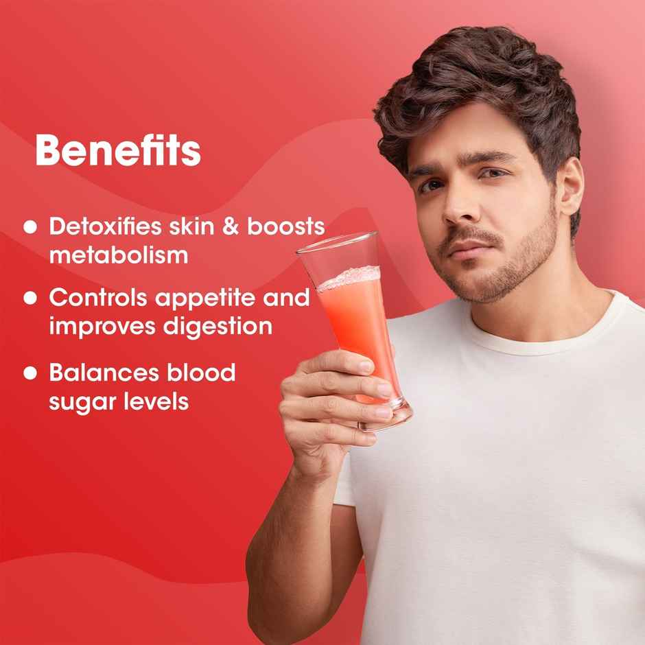 Og Wellness Apple Cider Vinegar Effervescent Tablets For Weight Loss - Red Apple Flavor - 15N