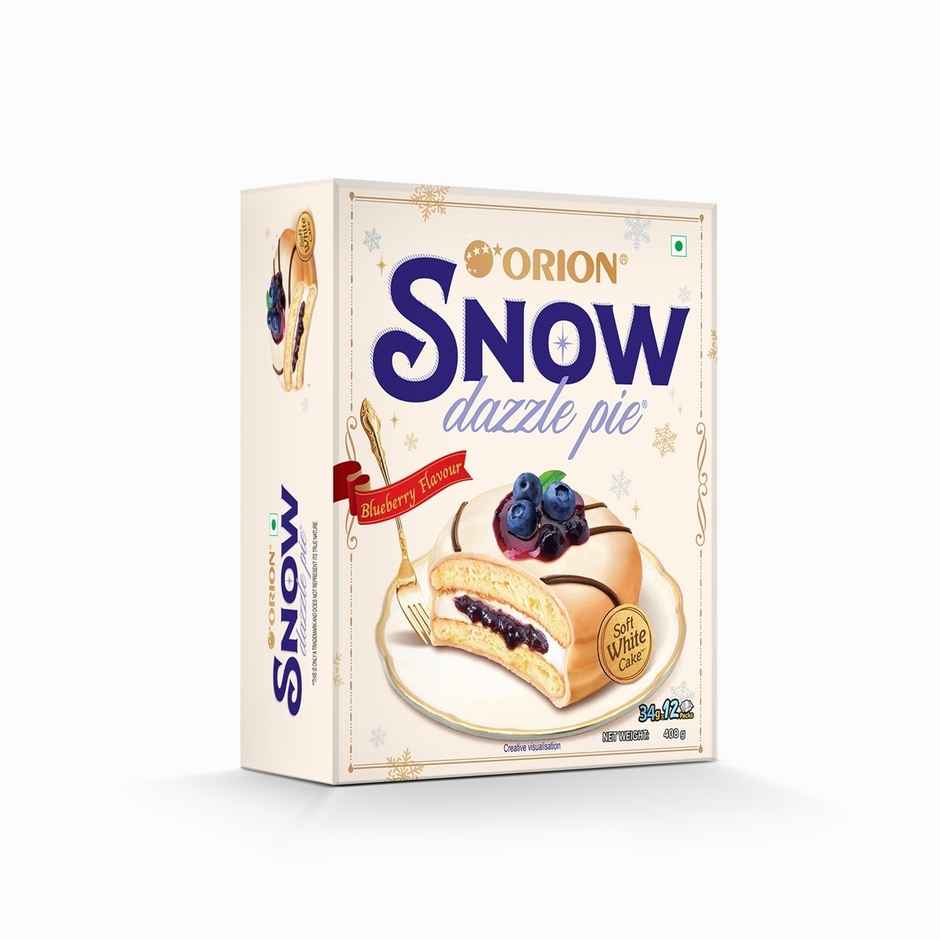 Orion Blueberry Snow Dazzle Pie | Soft & Fruity