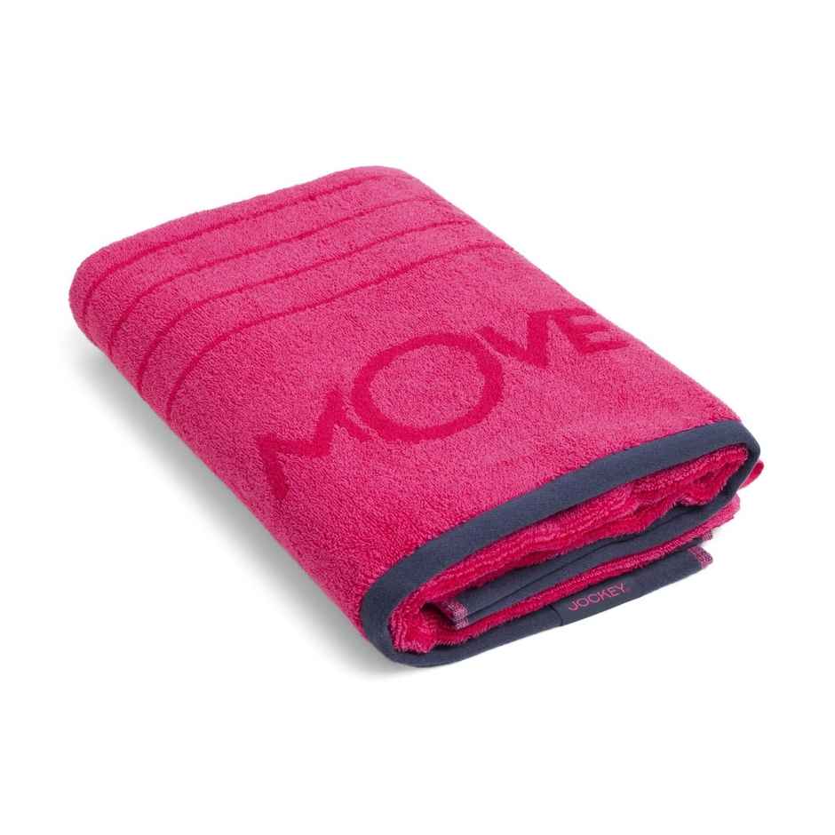 Jockey T142 Men's Cotton Rich Terry Ultrasoft and Durable Solid Bath Towel