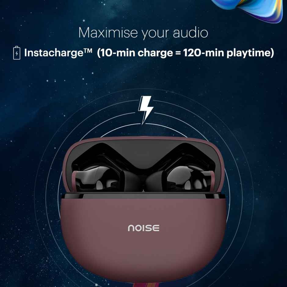 Noise Buds VS102 Plus Bluetooth Earbuds (Environmental Noise Cancellation, Quad Mic)