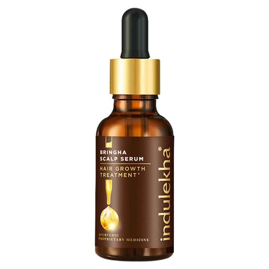 Indulekha Bringha Hair Growth Treatment Scalp Serum |Ayurvedic Hair Growth Serum