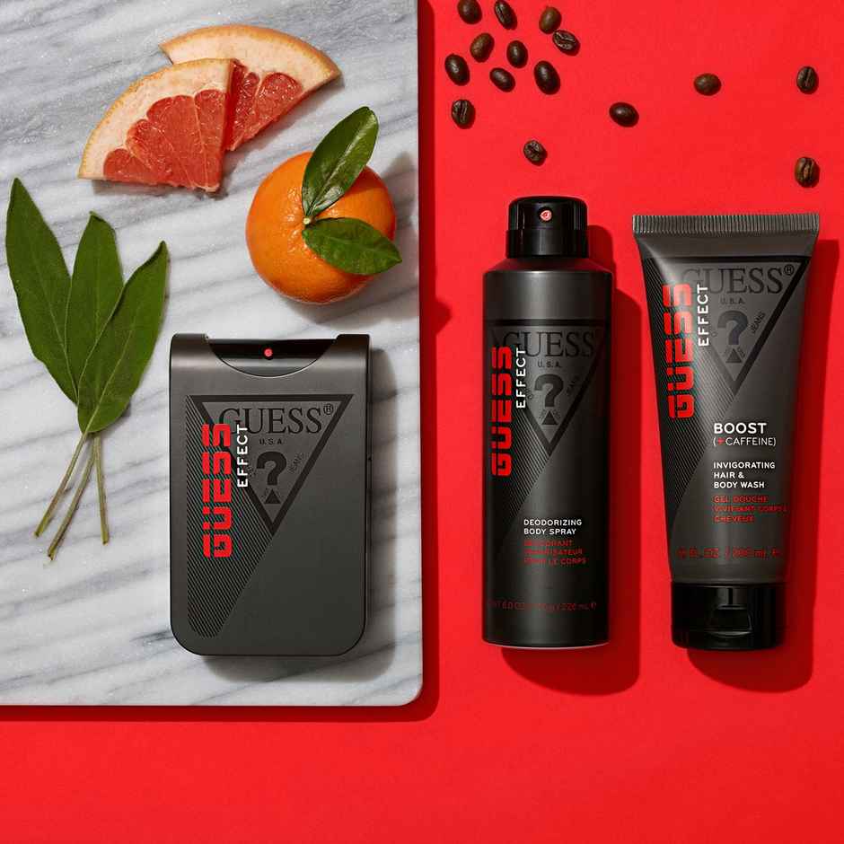 Guess Grooming Effect Boost + Caffeine Invigorating Hair & Body Wash