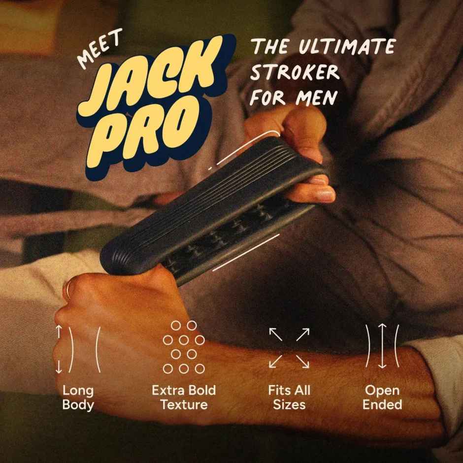 MyMuse Jack Pro Stroker For Men | Ultra-Soft & Thick
