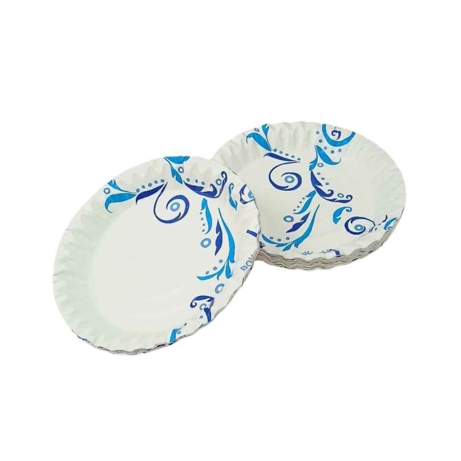 Printed Paper Plate | 7 inch | Assorted | Naturepac