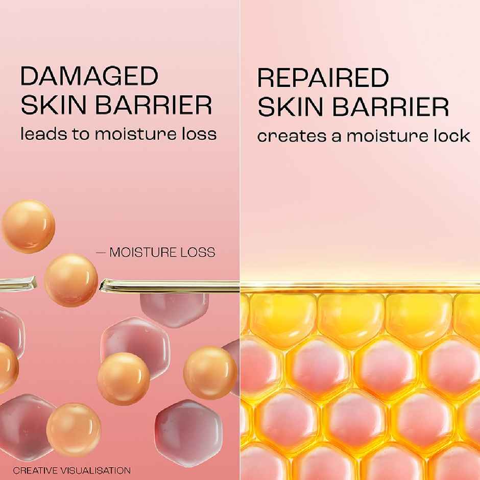Lakme Peach Creme Moisturiser, Ceramide & Peptide, Skin Barrier Repair & Hydrated Glow