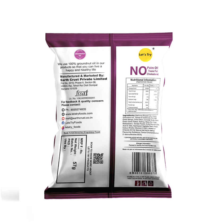 Let's Try Peri Peri Roasted Makhana