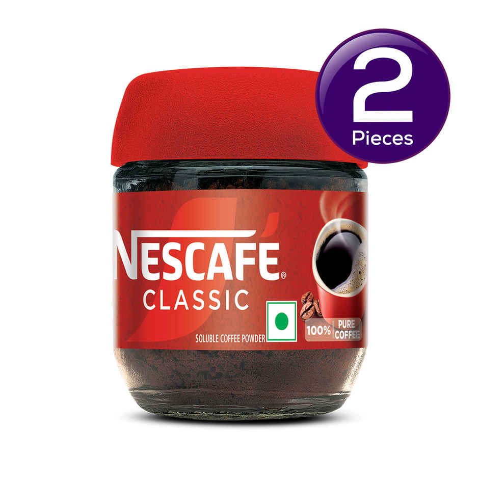 Nescafe Classic - Instant Coffee Powder - 100% Pure Coffee Combo