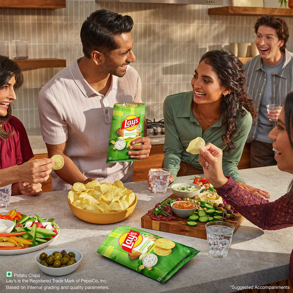 Lay's American Cream & Onion Potato Chips Combo  
