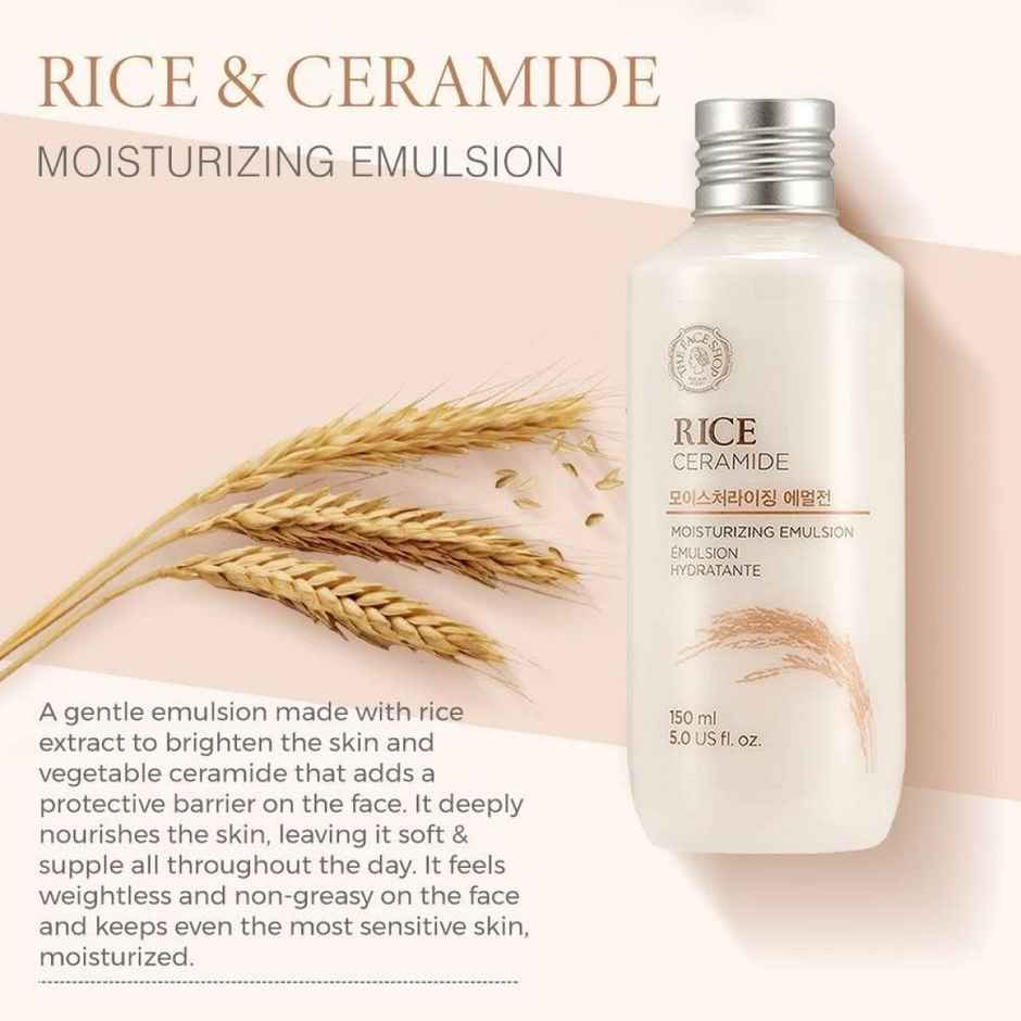 The Face Shop Rice & Ceramide Moisturizing Emulsion