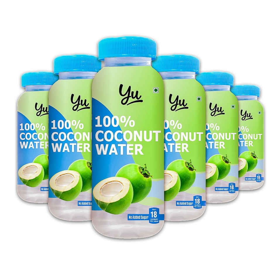 Yu Real Natural Coconut Water | Pack Of 6 Combo