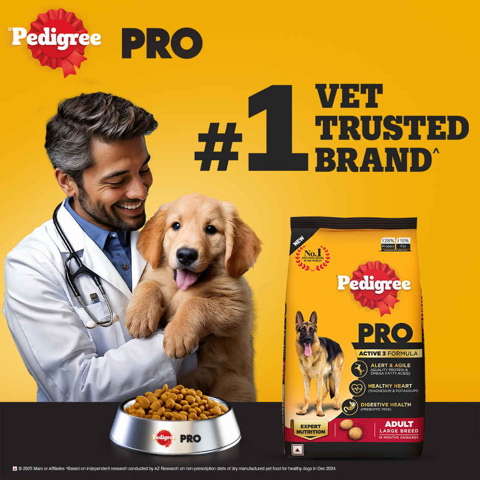 Pedigree PRO Adult Large Breed (18 Months+) Dog Food