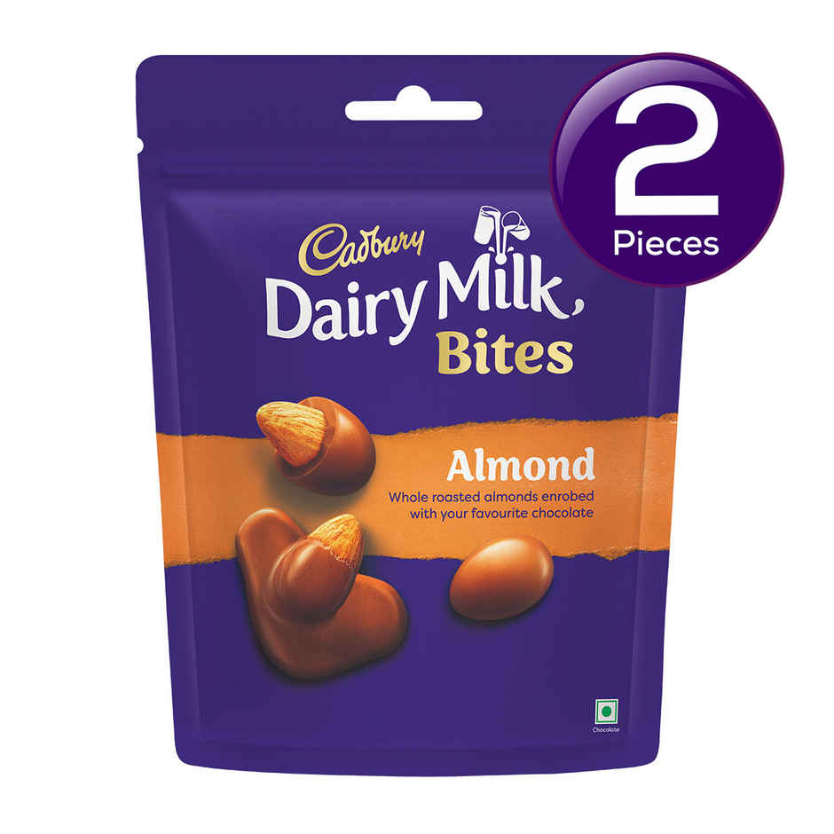 Cadbury Dairy Milk Bites Almond Chocolate Pack Combo