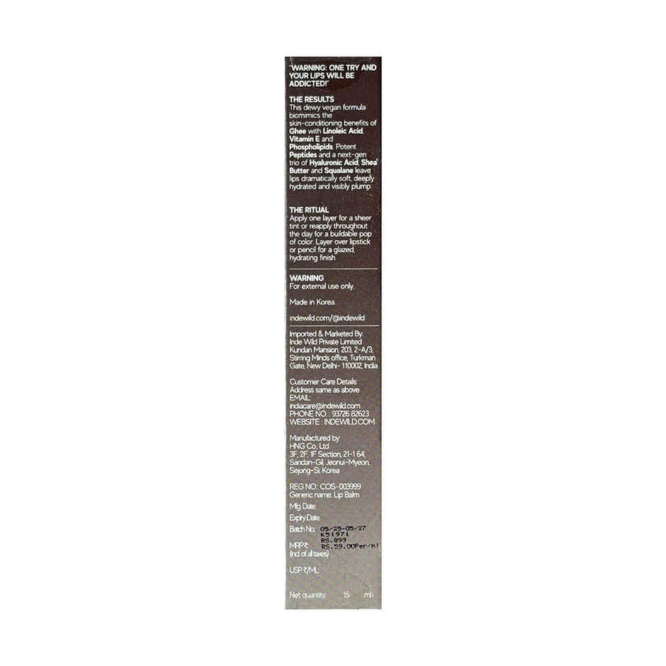 inde wild Dewy Lip Treatment | Caffeine Addict