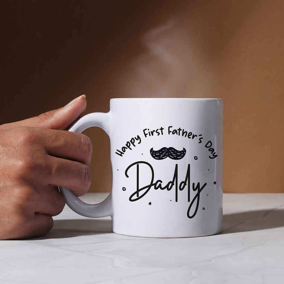 Oye happy First Father's Day Mug