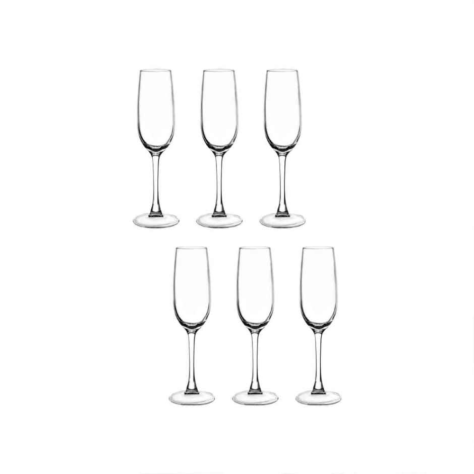 Sanjeev Kapoor RadisSet of n Champagne Glass 210 ml | Set of 6 Piece