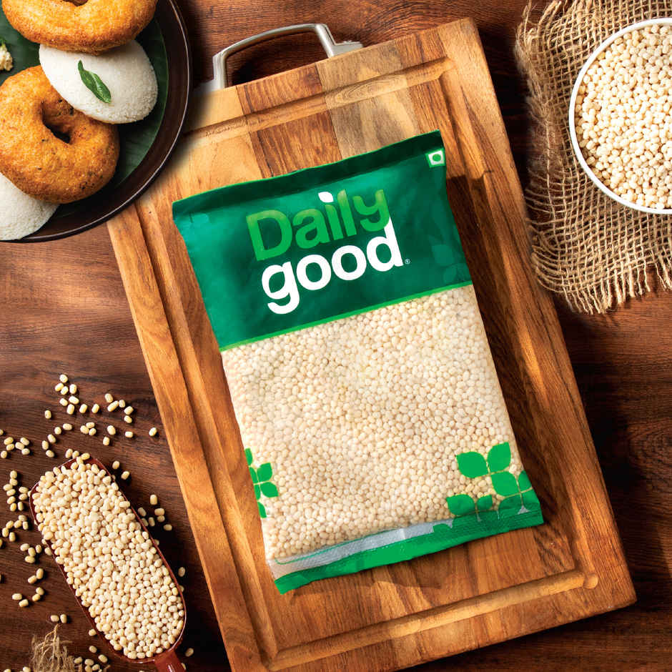 Daily Good Unpolished Urad White Whole - Gota