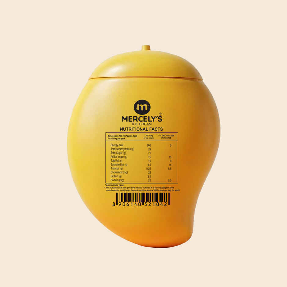 Mercelys Mango In Mango Ice Cream Cup