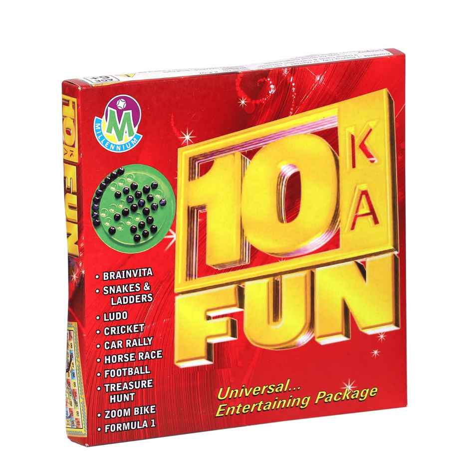 Millennium Dus Ka Fun 10 in 1 Games Me-138