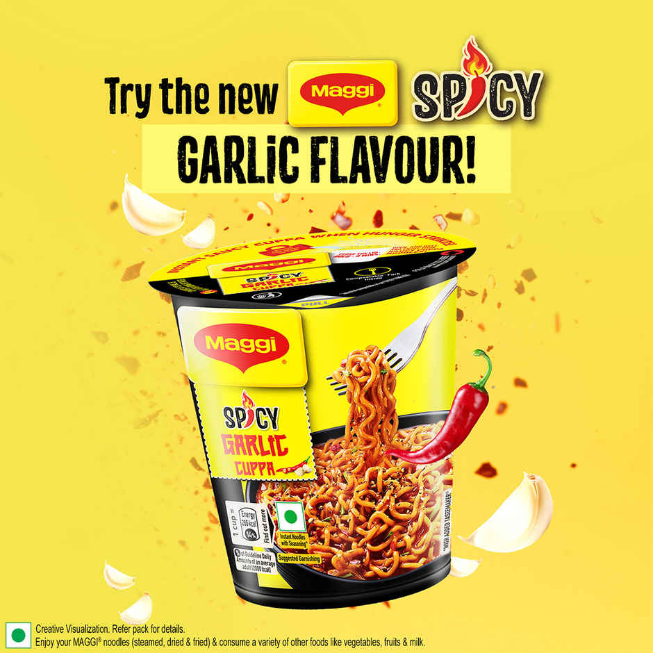 Maggi Spicy Garlic Instant Cuppa Noodles