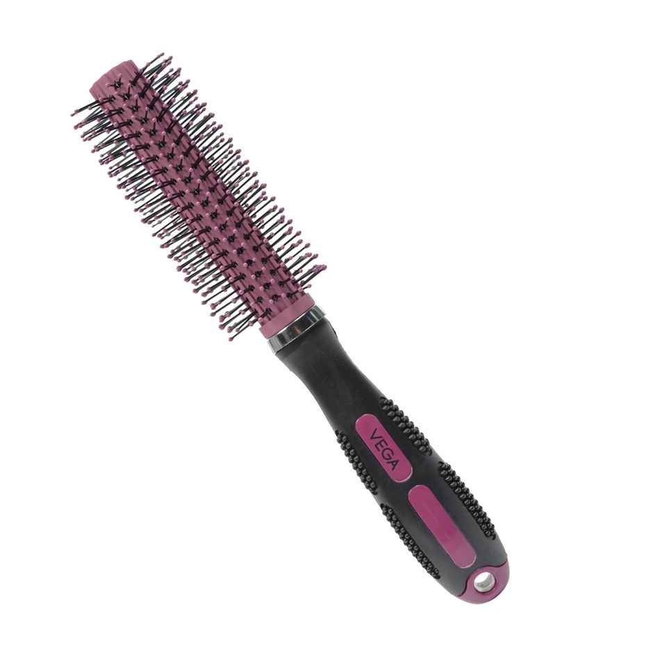 VEGA Round Hair Brush For Adding Curls | Volume And Waves In Hair| Men And Women | E6-Rb