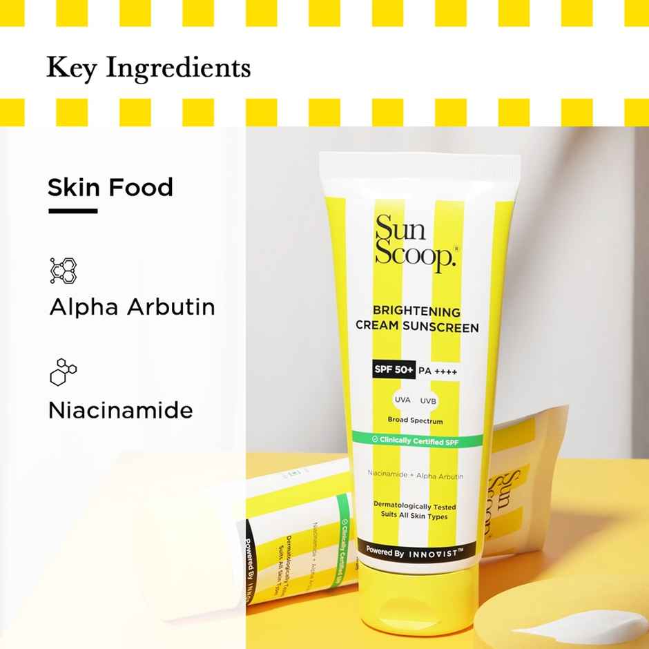 Sunscoop Daily SPF 50 Sunscreen Cream PA+++ For Normal, Oily, Dry, Sensitive Skin