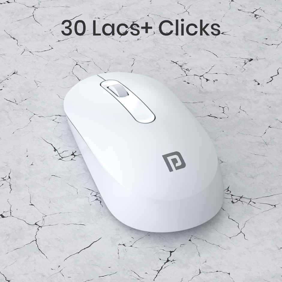 Portronics Toad 13 2.4 GHZ Wireless Mouse White