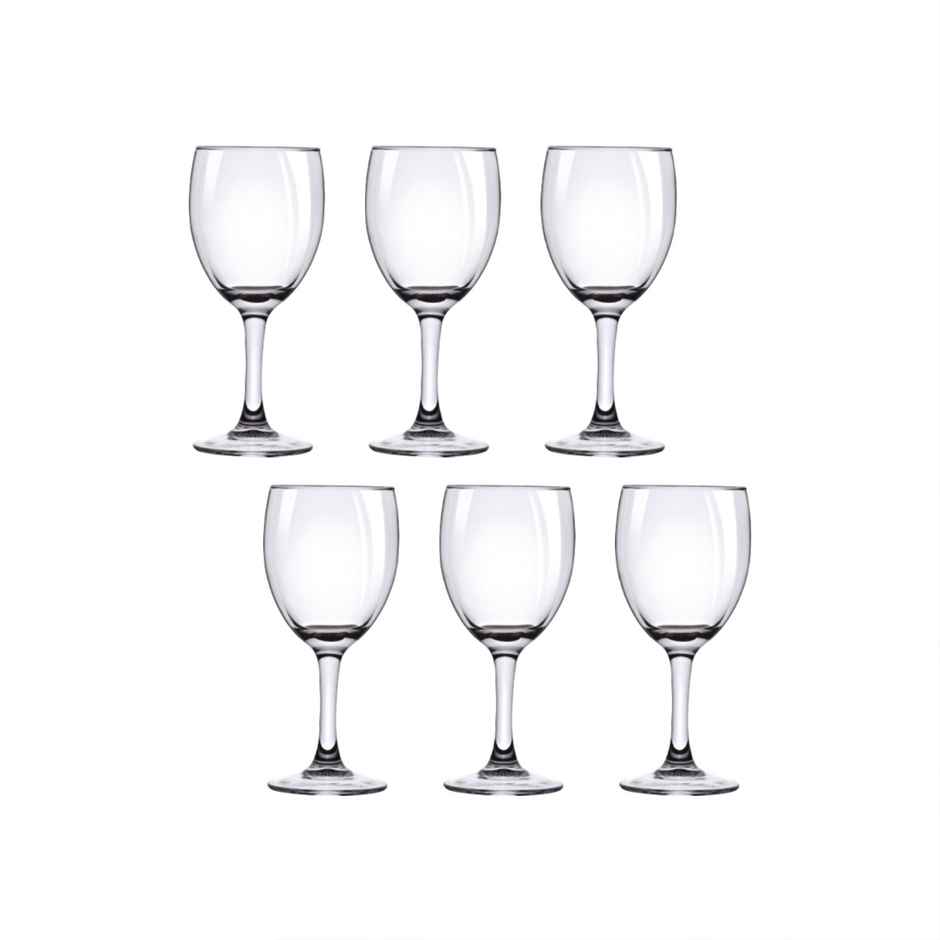 Infinity Wine Goblet | SKB2225 | Set of 6 | 230 ml | Sanjeev Kapoor