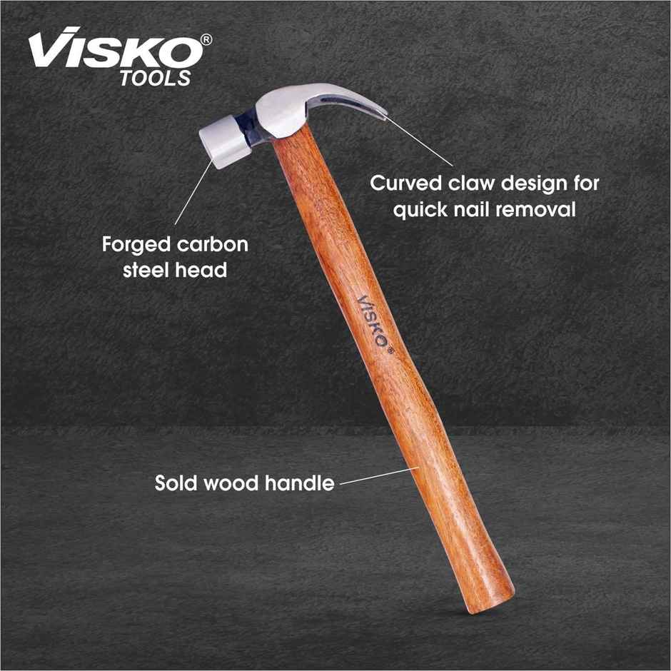 Visko 709 Curved Claw Hammer | 0.45 Kg