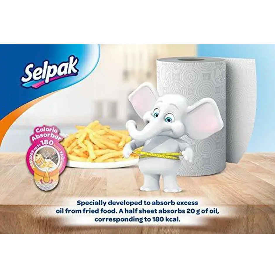 Selpak Calorie Absorb 3 Pack New