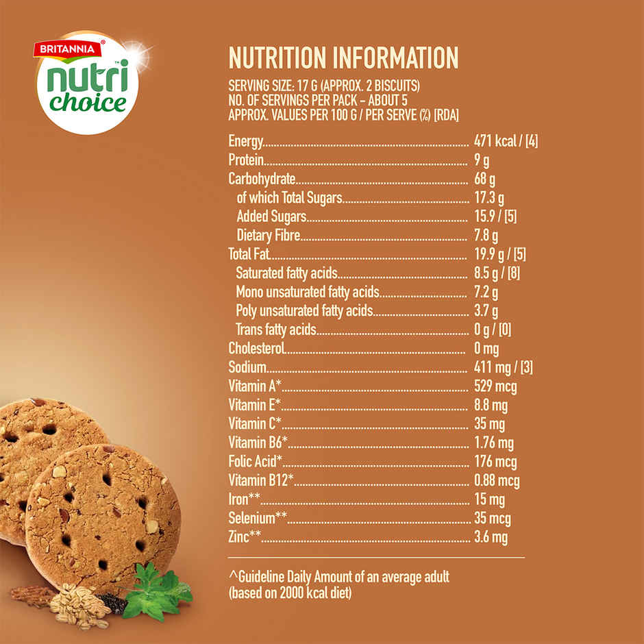 Britannia Nutrichoice Herbs Flavoured Biscuits |  Combo