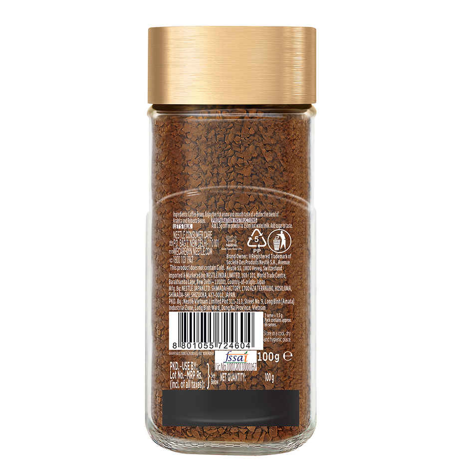 Nescafe Gold Blend Rich And Smooth Arabica And Robusta Instant Coffee