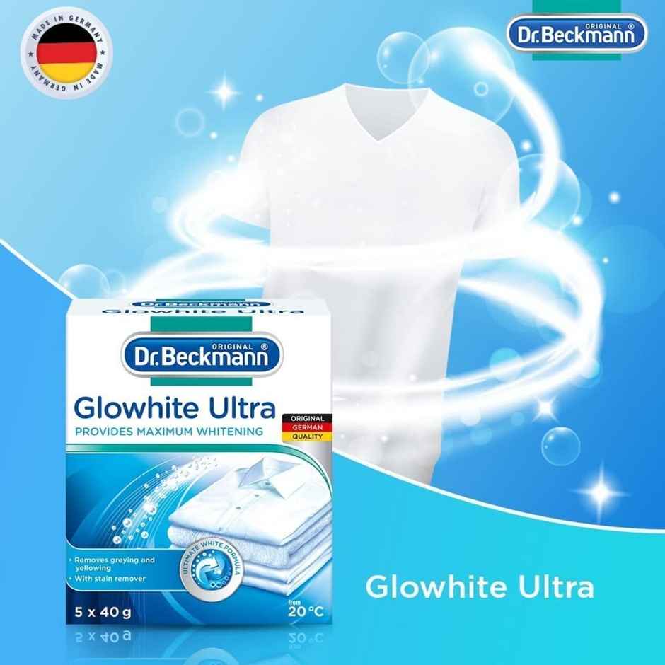 Dr. Beckmann GlowHite Ultra Fabric WHitener With Stain Remover For Clothes