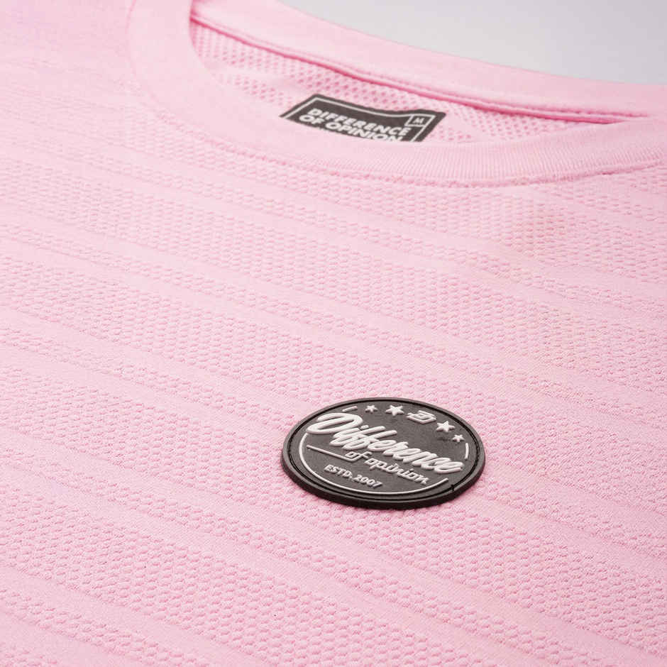 Difference of Opinion Men T-shirt - Pink | Classic Fit | S