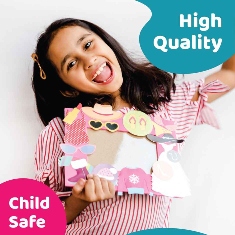 Jackinthebox All Things Fashion 6-In-1 Art & Craft Kit