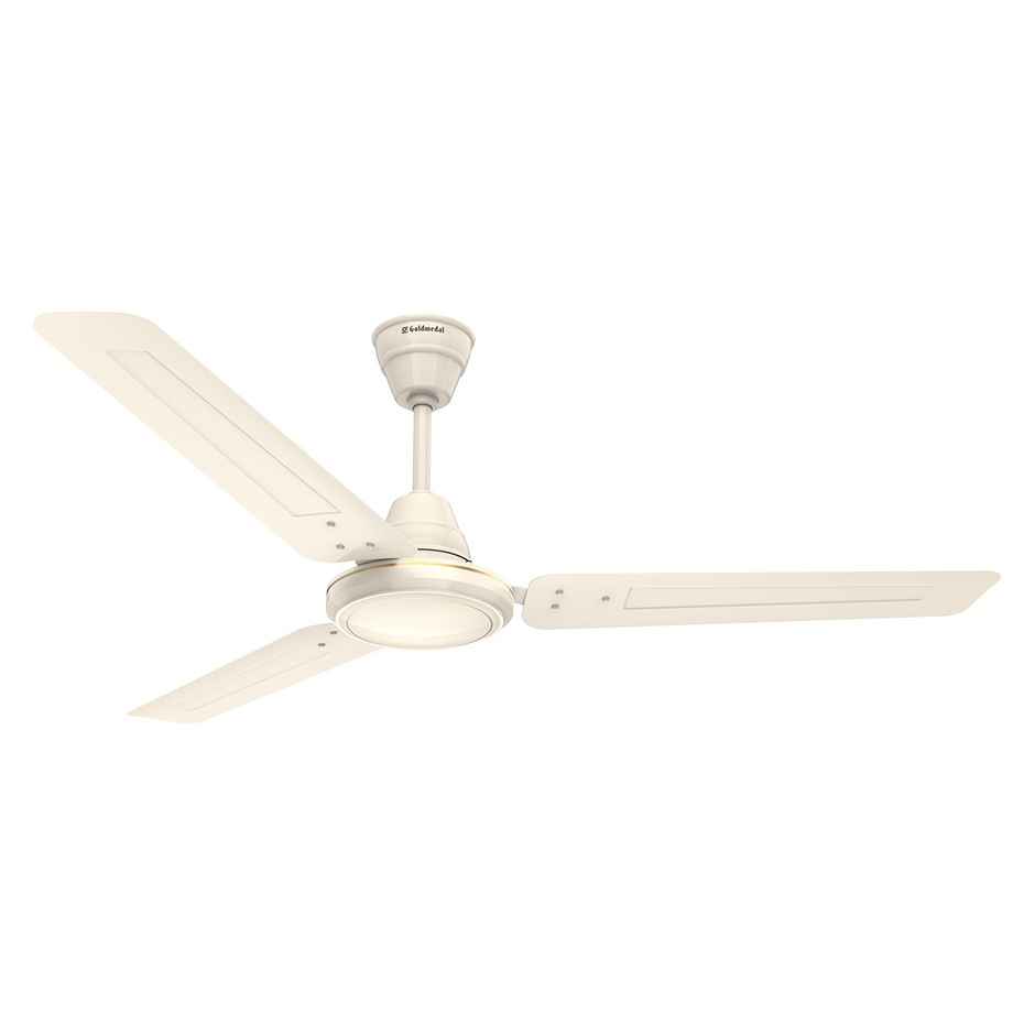 Goldmedal Vayu 400 Ceiling Fan, 1200mm, BEE Certified Star Rated, Ultra High Speed, Ivory