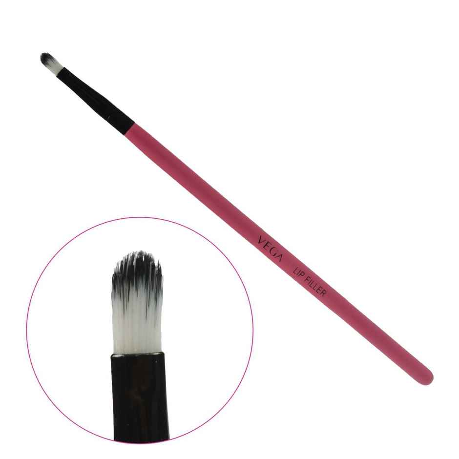 VEGA Lip Filler Brush | Makeup Brush With Wooden Handle | (MBP-12)