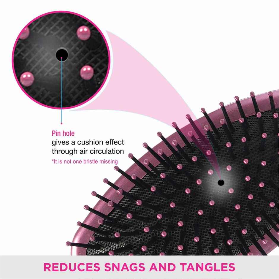 VEGA Cushion Hair Brush For Men & Women | All Hair Types (R1-Cb)